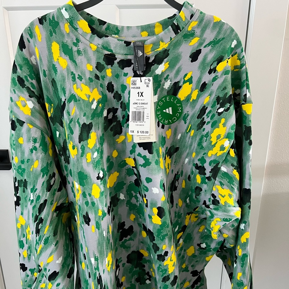 Stella McCartney Addidas Sweatshirt, new with tags
